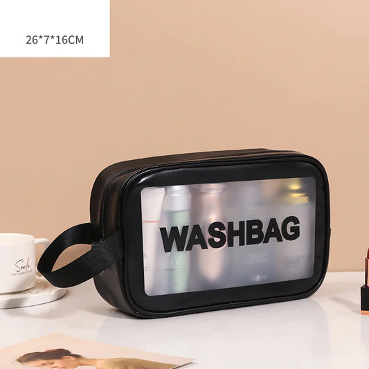 Charm and Beauty Transparent Makeup Bag