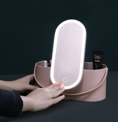 Pink LED Makeup Box 2