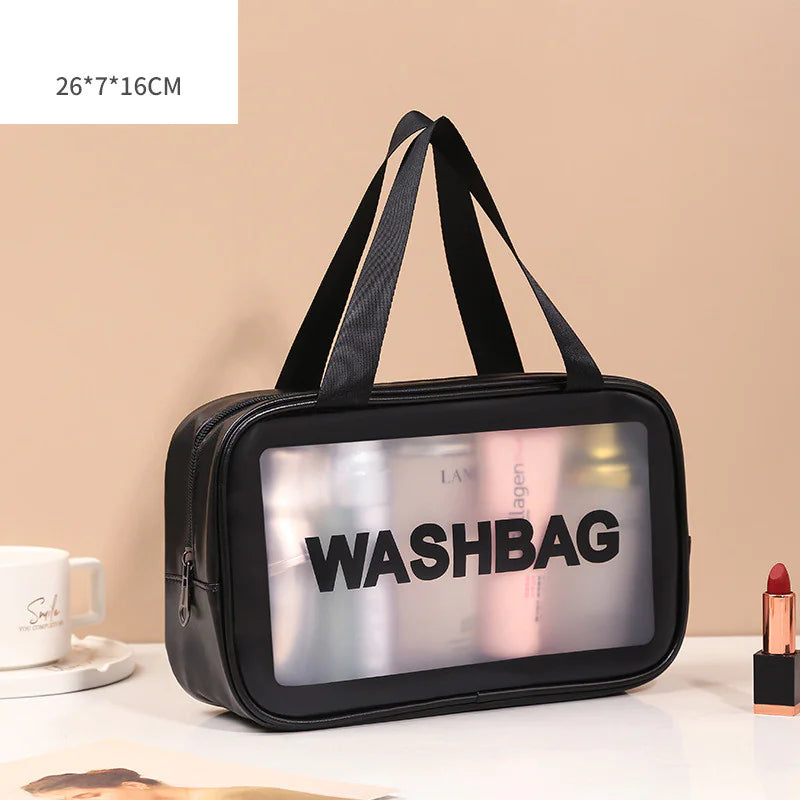 Charm and Beauty Transparent Makeup Bag